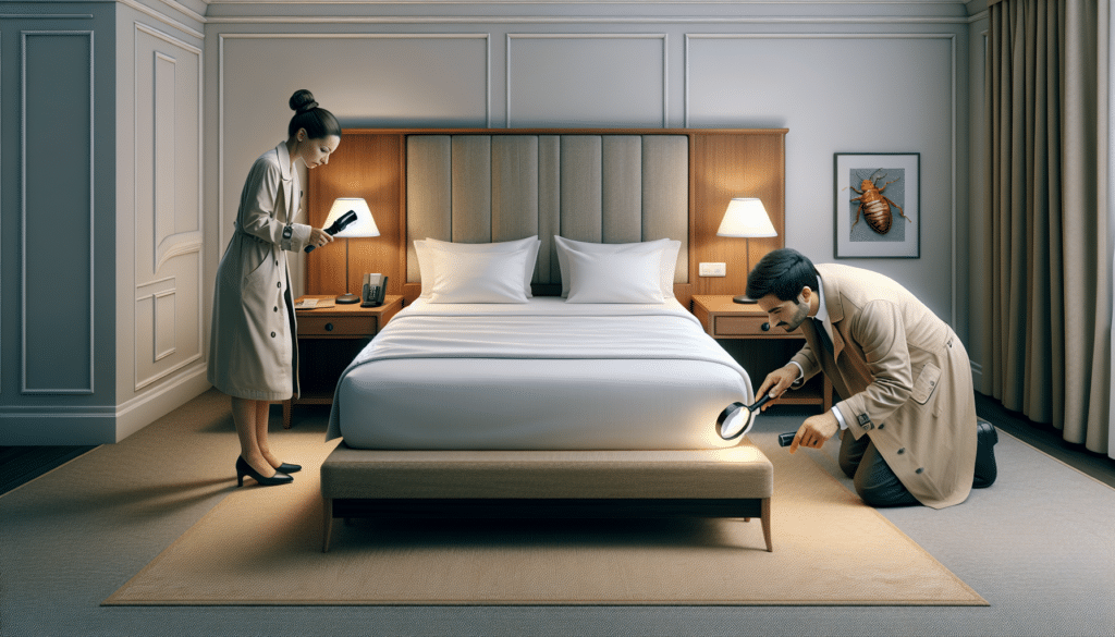 how to check for bed bugs in hotel rooms